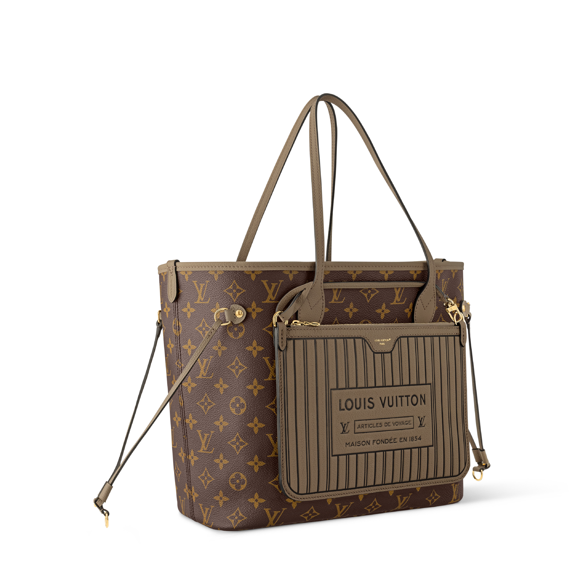 Neverfull MM Inside Out Monogram Sacola | LOUIS VUITTON®
